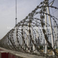 Price razor barbed wire hot dipped galvanized concertina wire SS304 razor wire